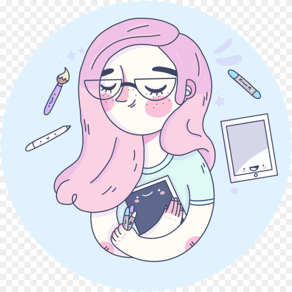 Cartoon, Art, Baby, Face, Head Png Image