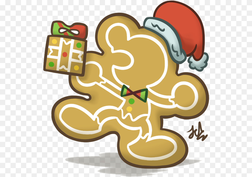 Cartoon, Cookie, Food, Sweets, Gingerbread Free Png Download