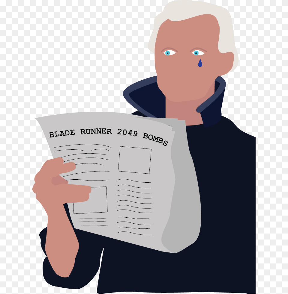 Cartoon, Reading, Person, Adult, Man Png