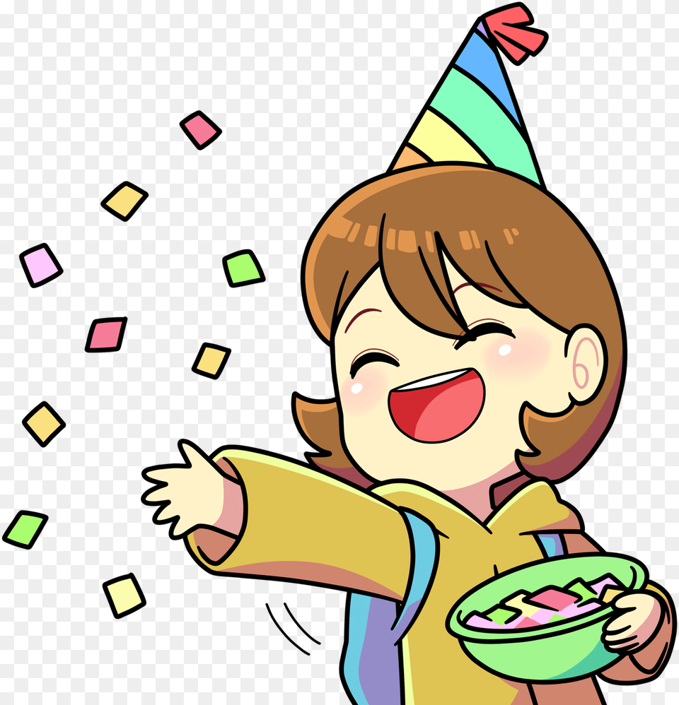 Cartoon, Clothing, Hat, Baby, Person Png Image