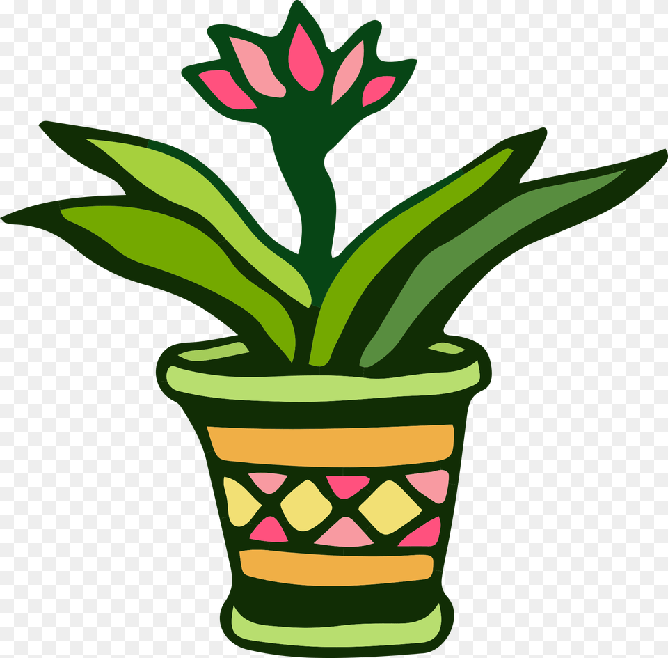 Cartoon, Leaf, Plant, Potted Plant, Flower Free Png