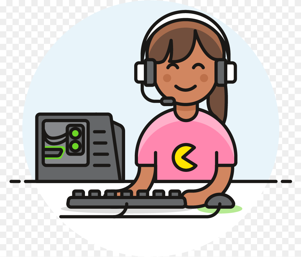 Cartoon, Computer, Computer Hardware, Computer Keyboard, Electronics Png Image