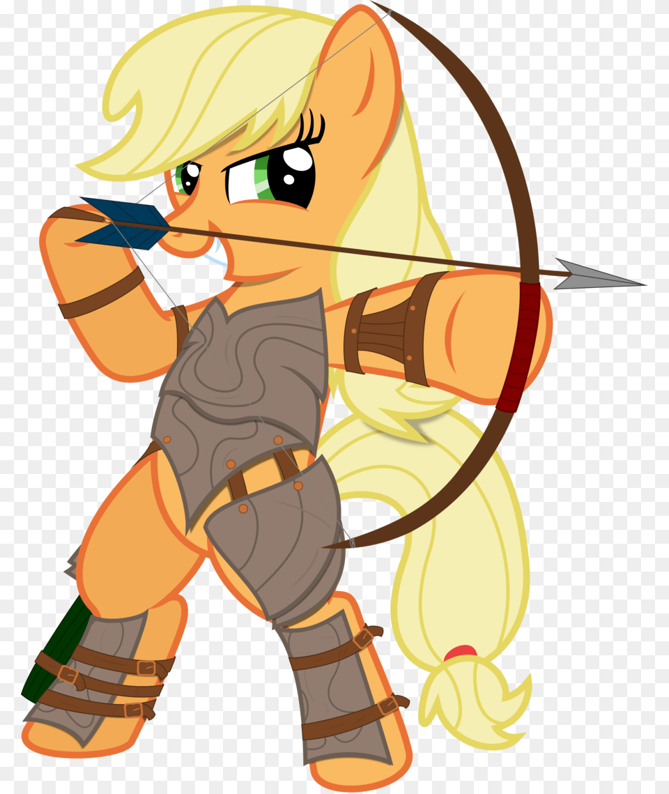 Cartoon, Archer, Archery, Bow, Person Png Image