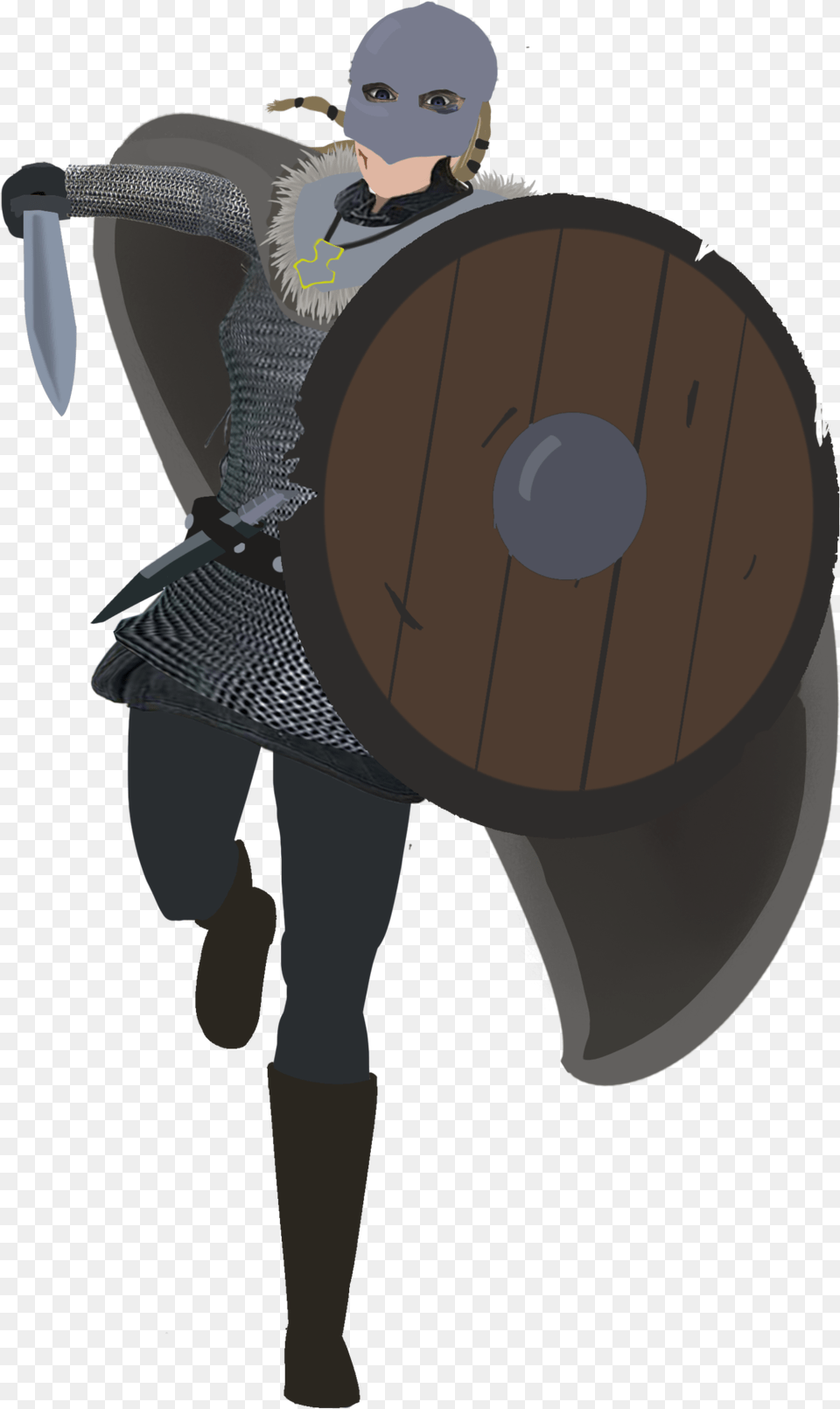 Cartoon, Armor, Person, Shield, Head Png Image