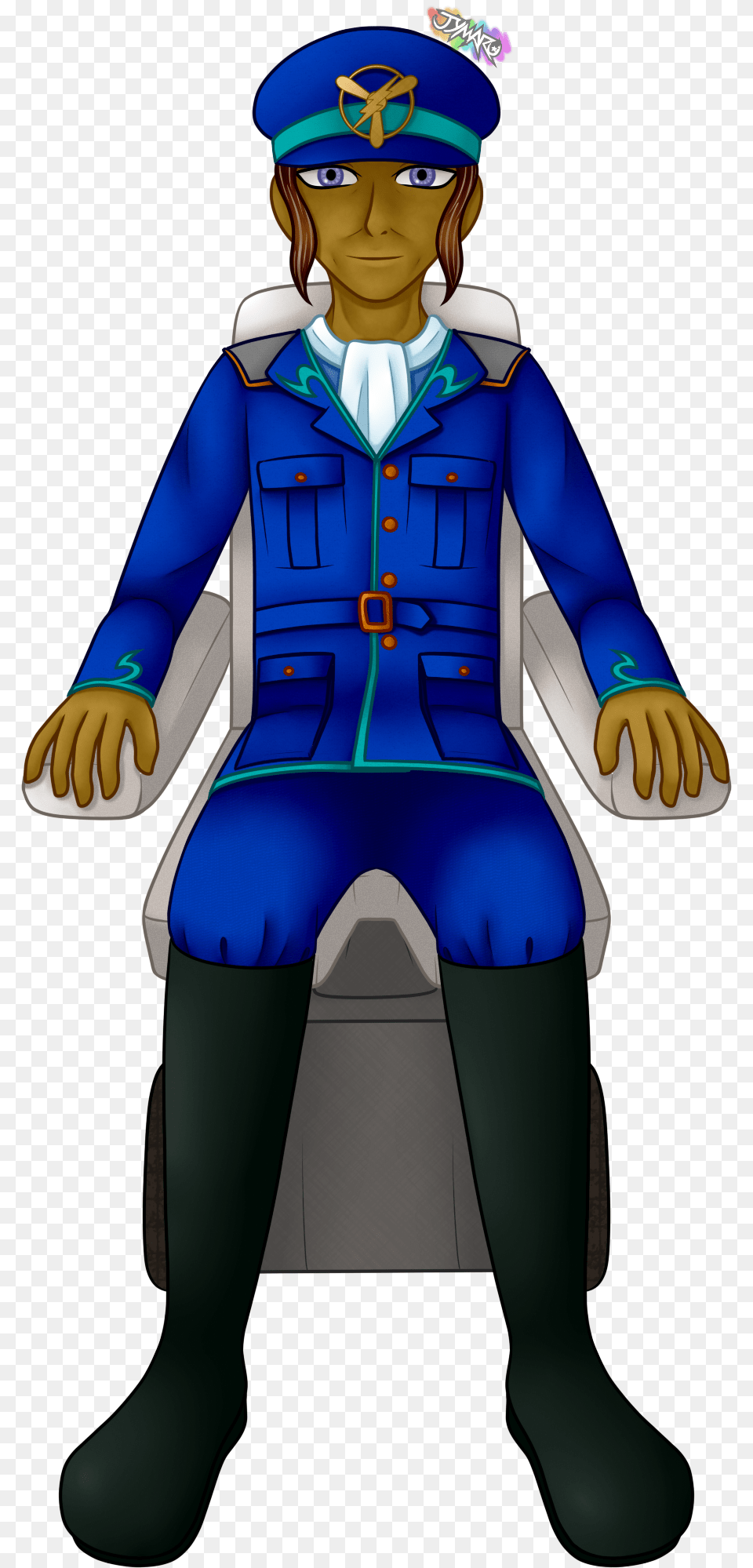 Cartoon, Person, Face, Head, Captain Png