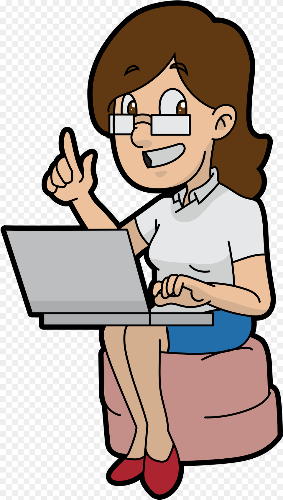 Cartoon, Baby, Person, Computer, Electronics Png