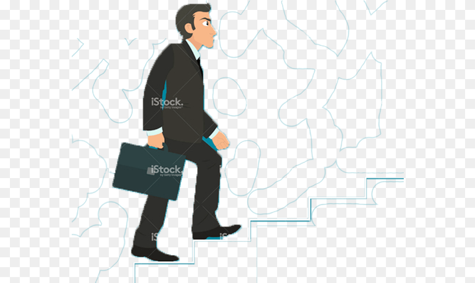 Cartoon, Bag, Adult, Male, Man Free Png Download