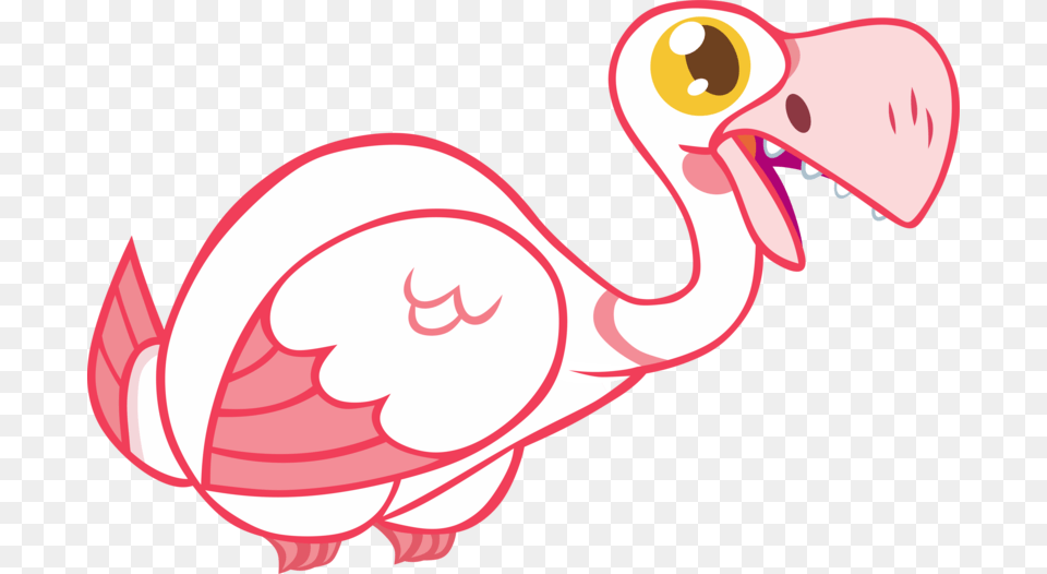 Cartoon, Animal, Bird, Flamingo, Fish Free Png Download