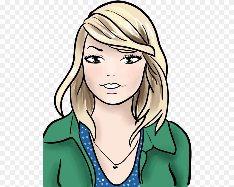 Cartoon, Hair, Blonde, Person, Publication Free Transparent Png