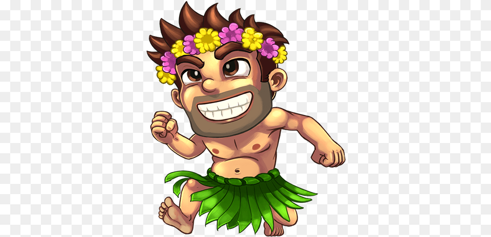 Cartoon, Hula, Toy, Flower, Plant Free Png Download