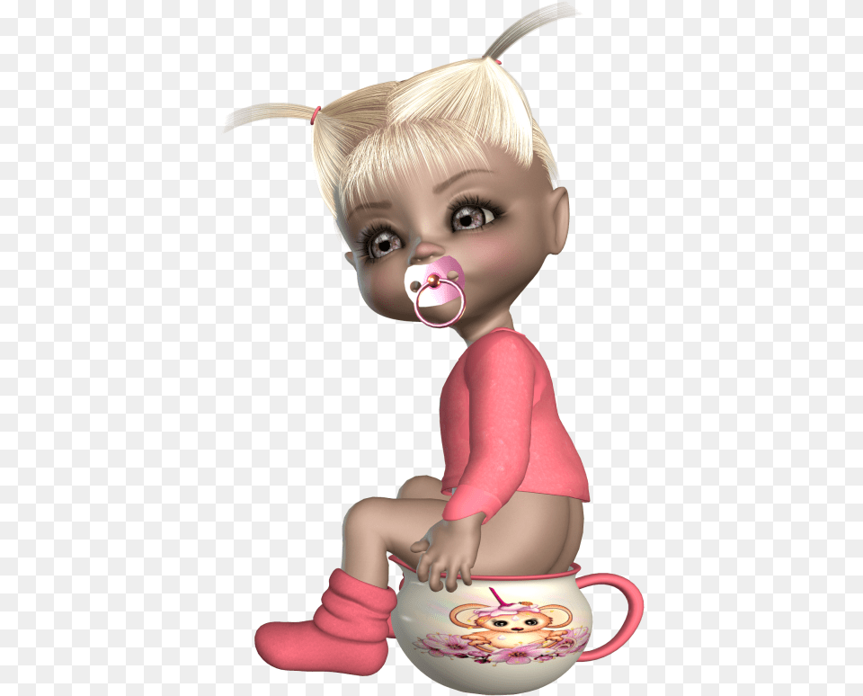 Cartoon, Baby, Person, Doll, Toy Png
