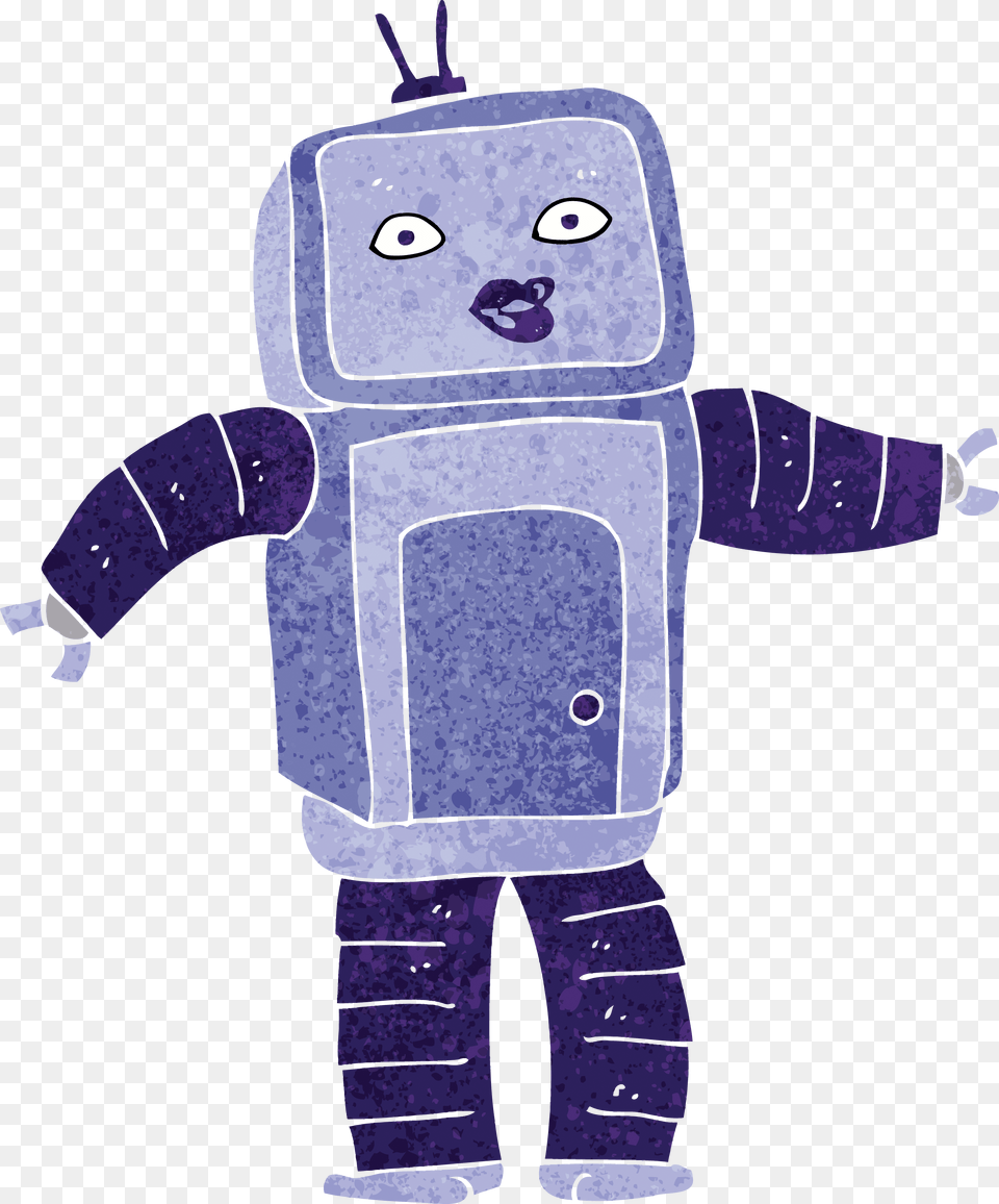 Cartoon, Robot, Baby, Person Free Png Download