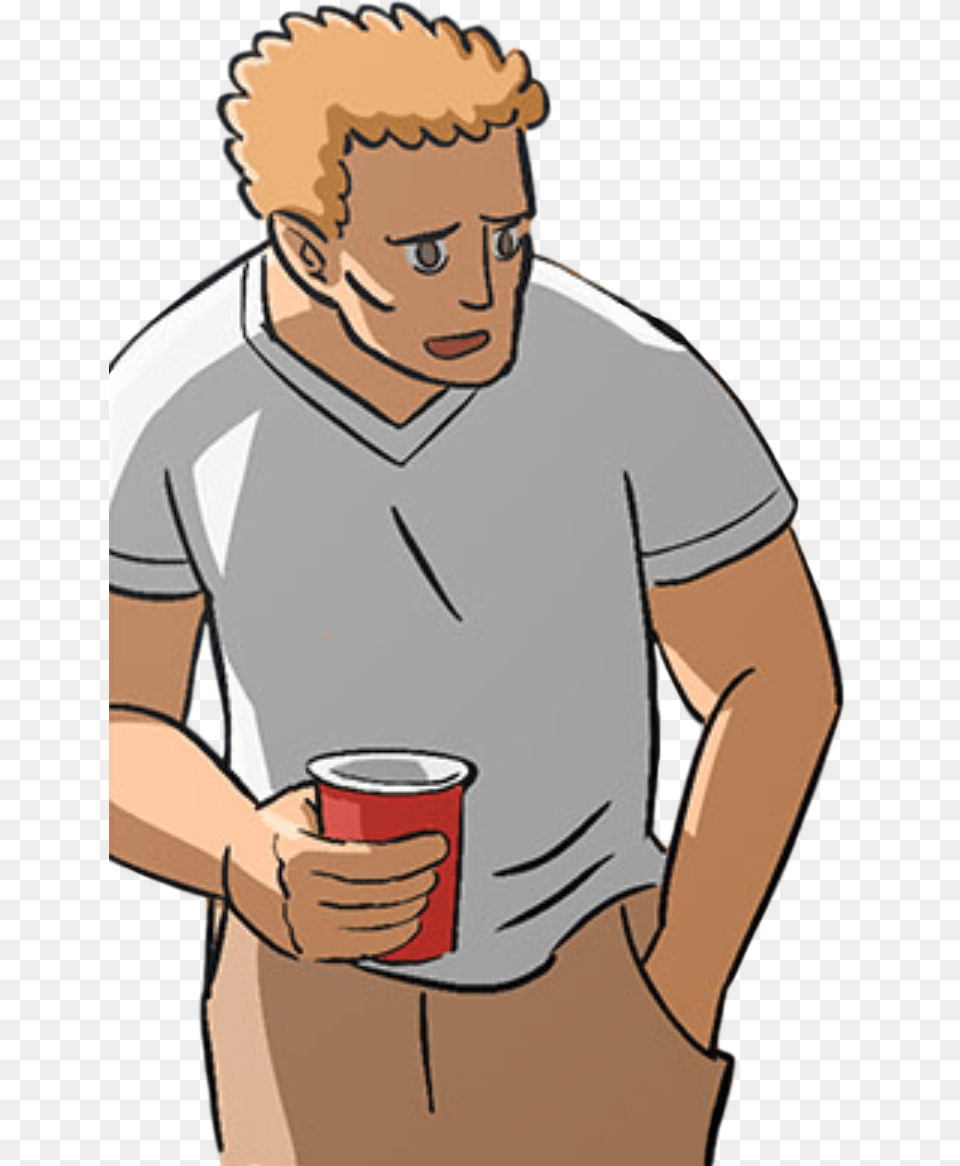 Cartoon, T-shirt, Clothing, Person, Man Free Png