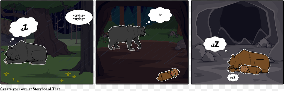 Cartoon, Animal, Bear, Mammal, Wildlife Png