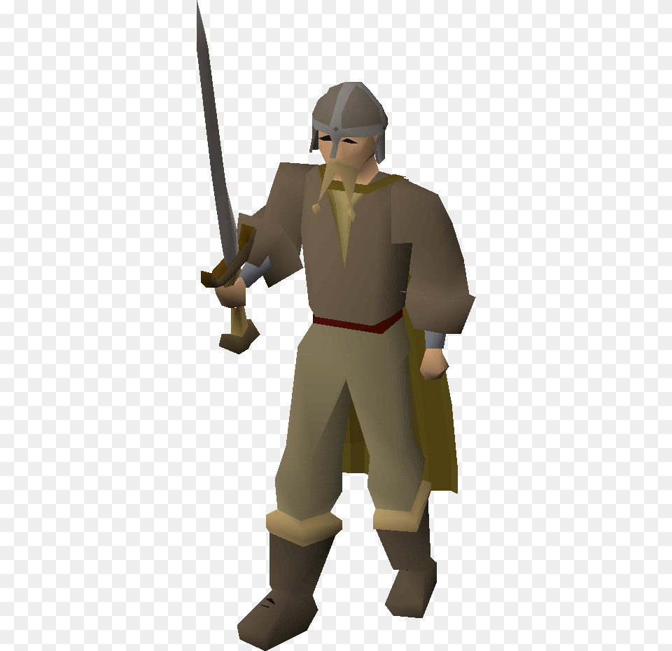 Cartoon, Weapon, Sword, Person, Man Png Image