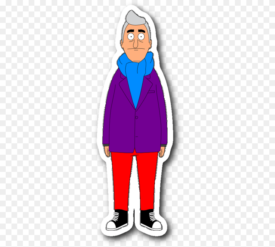 Cartoon, Clothing, Coat, Adult, Person Png