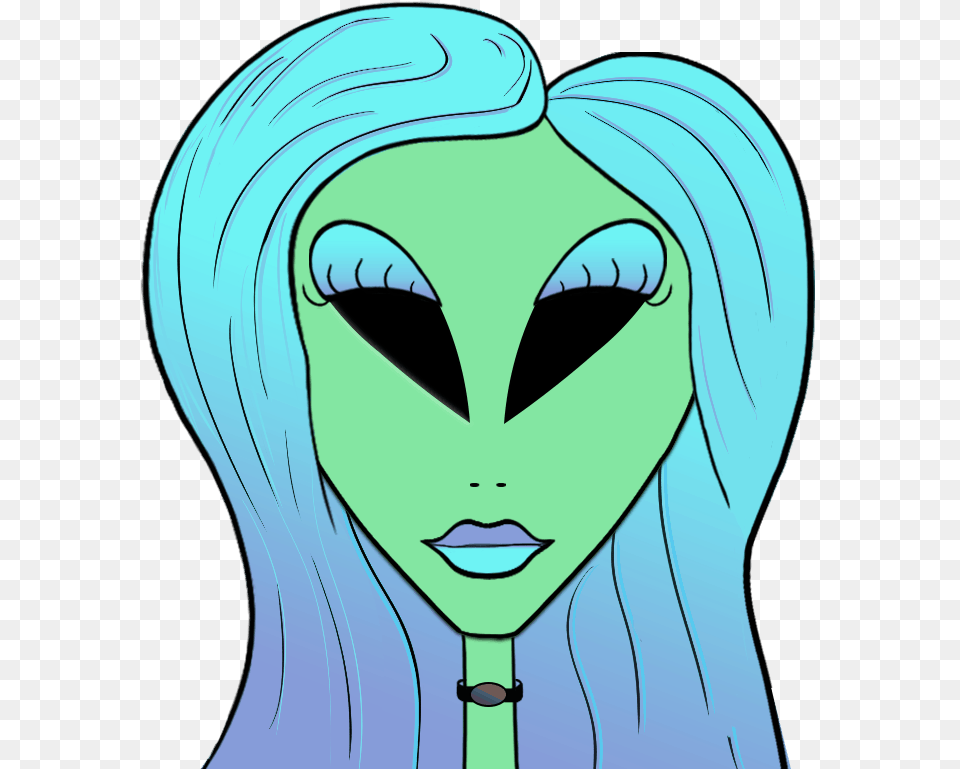 Cartoon, Alien, Adult, Female, Person Free Png