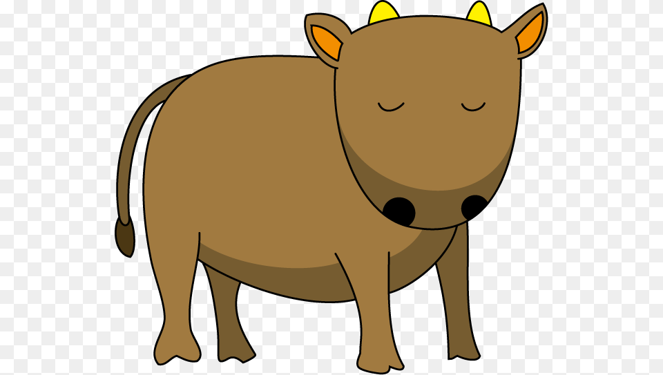 Cartoon, Livestock, Animal, Mammal, Cattle Free Png Download