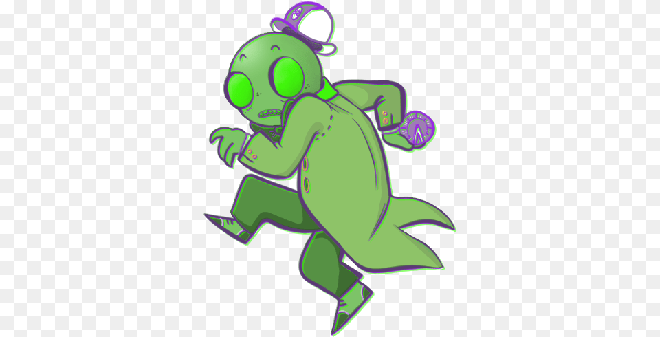 Cartoon, Green, Baby, Person Png Image