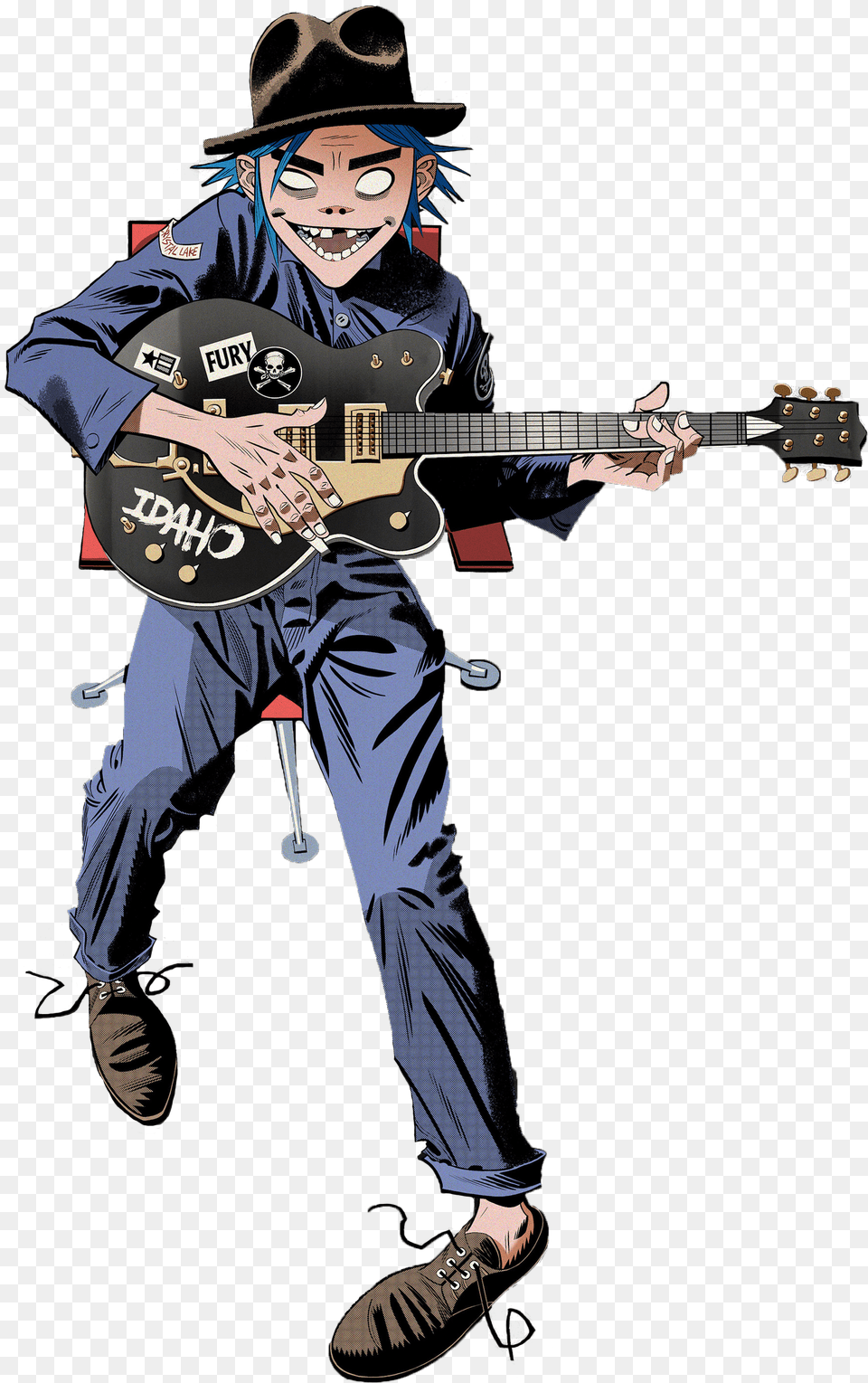Cartoon, Adult, Person, Musical Instrument, Man Free Png