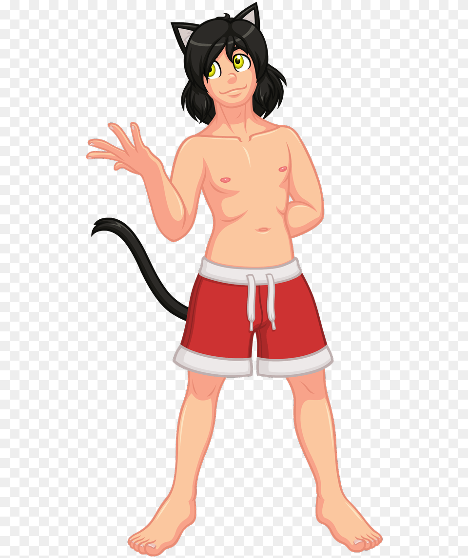 Cartoon, Clothing, Shorts, Person, Book Free Transparent Png