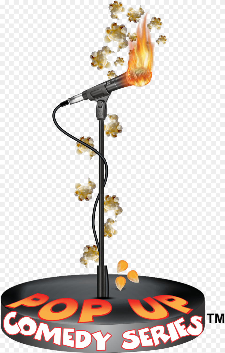 Cartoon, Electrical Device, Microphone, Light, Flower Png
