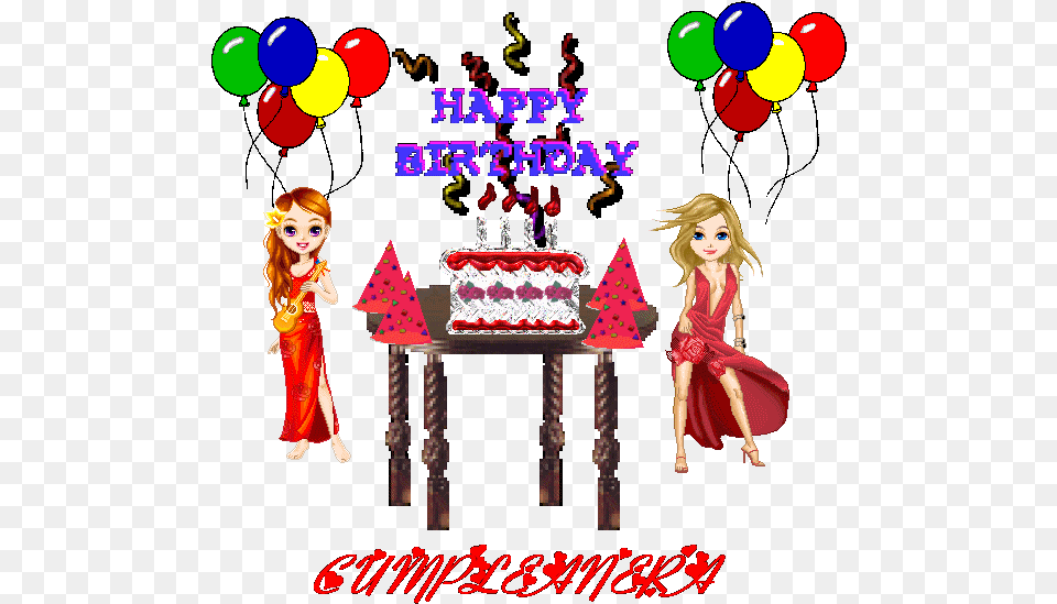 Cartoon, Person, People, Birthday Cake, Cake Free Transparent Png