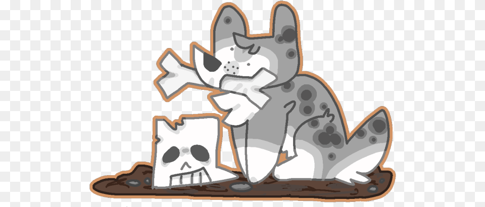 Cartoon, Animal, Canine, Dog, Husky Png Image