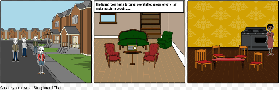 Cartoon, Neighborhood, Furniture, Chair, Book Png