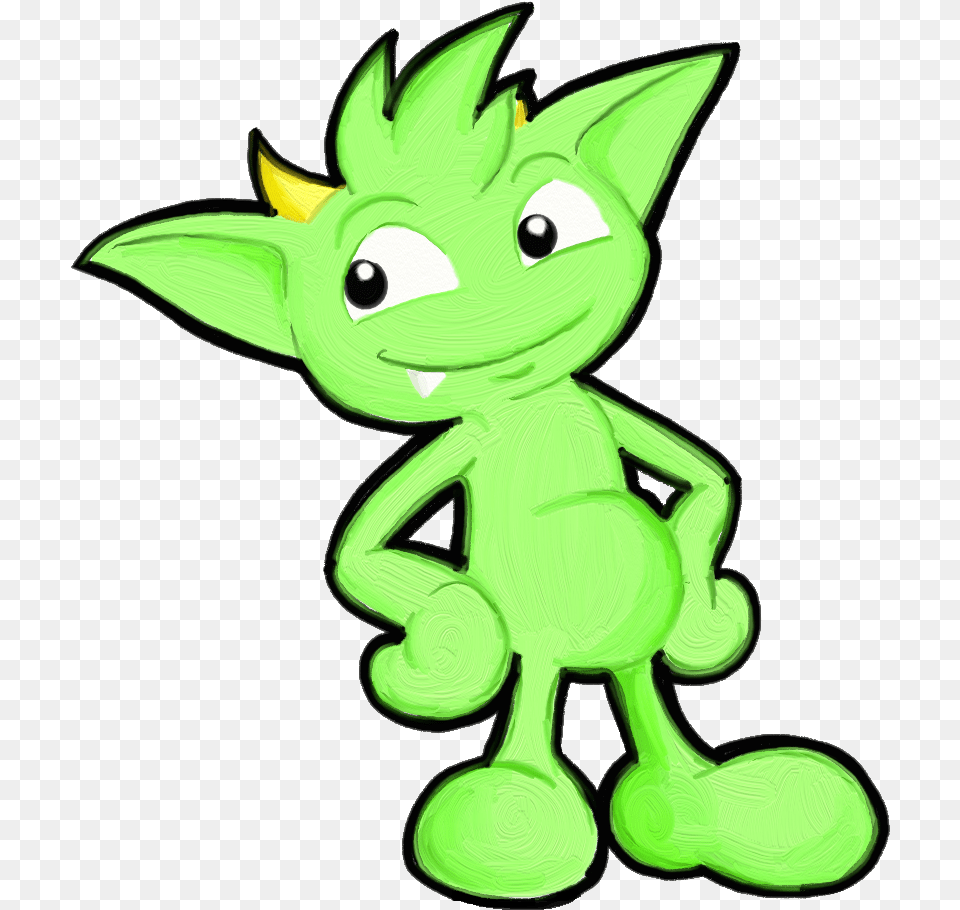 Cartoon, Green, Baby, Person Free Png Download