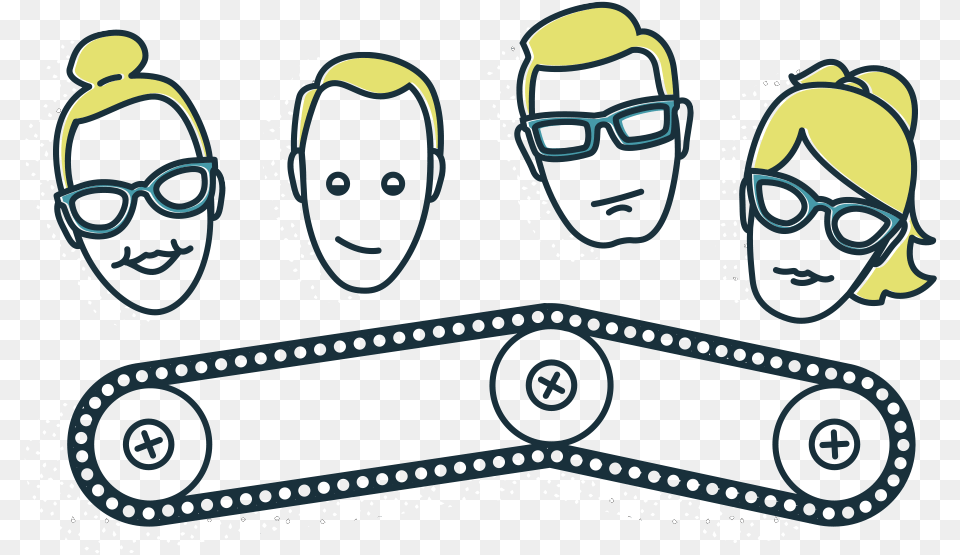 Cartoon, Accessories, Goggles, Glasses, Face Free Transparent Png