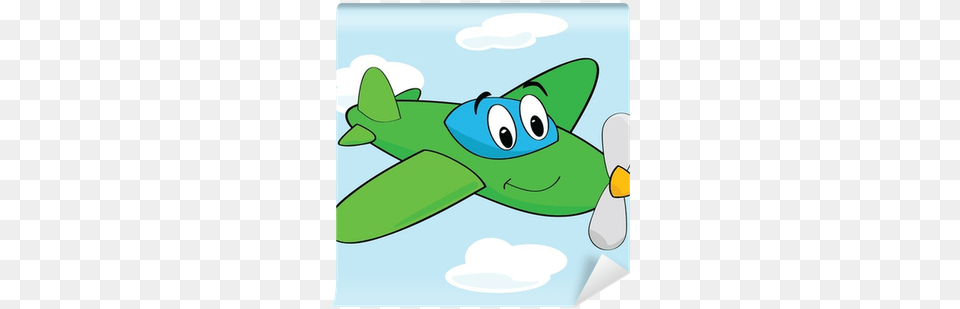 Cartoon Airplane, Nature, Outdoors, Snow, Snowman Png Image