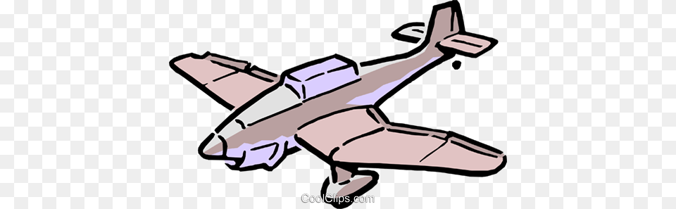 Cartoon Airplanes Royalty Vector Clip Art Illustration, Aircraft, Transportation, Vehicle, Airplane Free Png Download