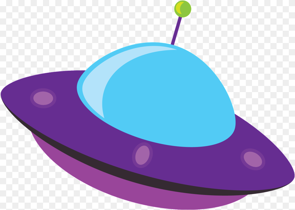 Cartoon Alien Flying Saucer Element Space Ship Alien Spaceship Cartoon, Clothing, Hat Free Png Download