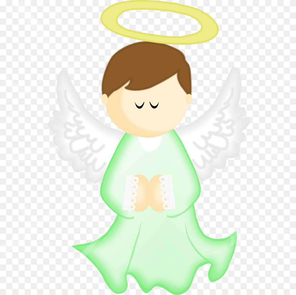 Cartoon Angel Transparent Background, Baby, Person, Face, Head Png Image