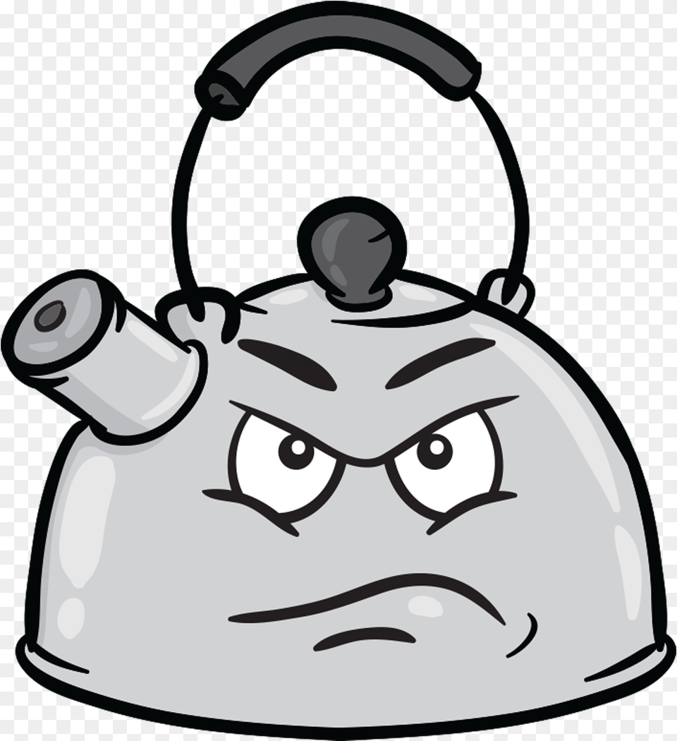 Cartoon Angry Beer Bottle, Cookware, Pot, Kettle, Ammunition Free Transparent Png