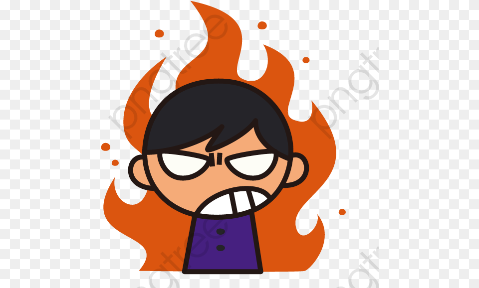 Cartoon Angry Boy Angry Clipart Boy Angry Clipart, Baby, Person Png Image