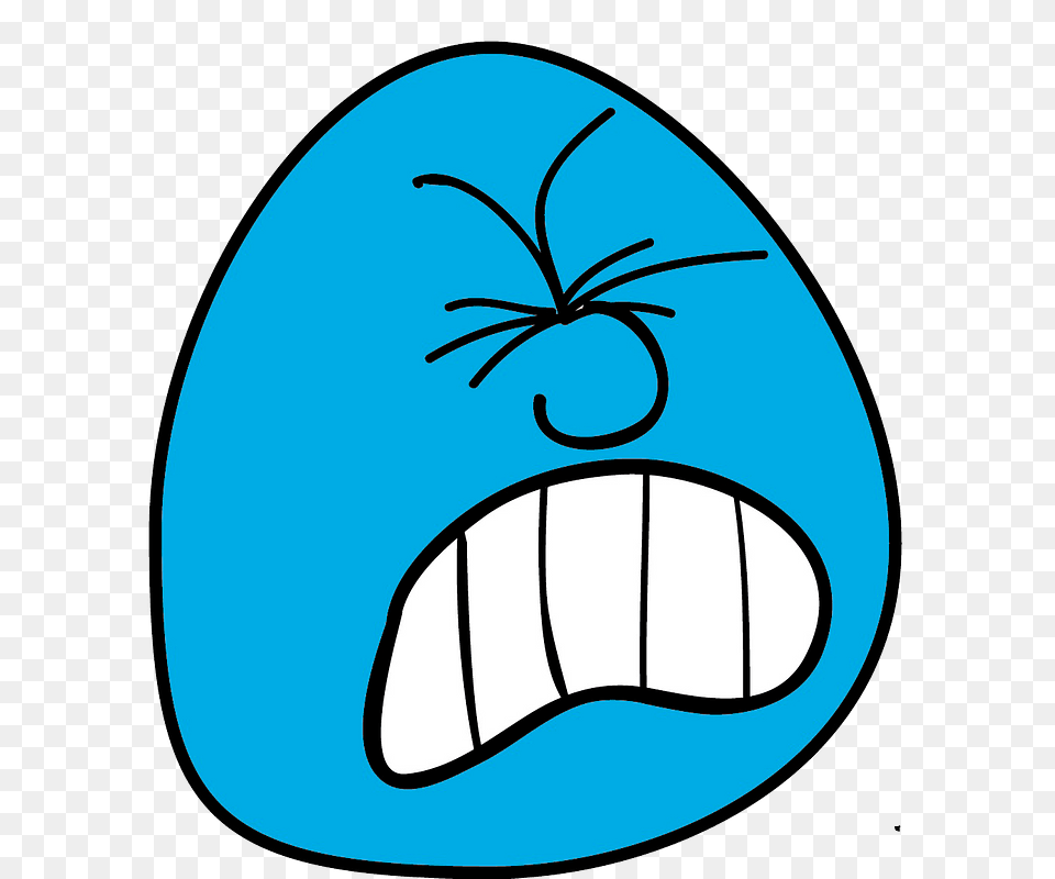 Cartoon Angry Face Clipart, Food, Produce Png Image