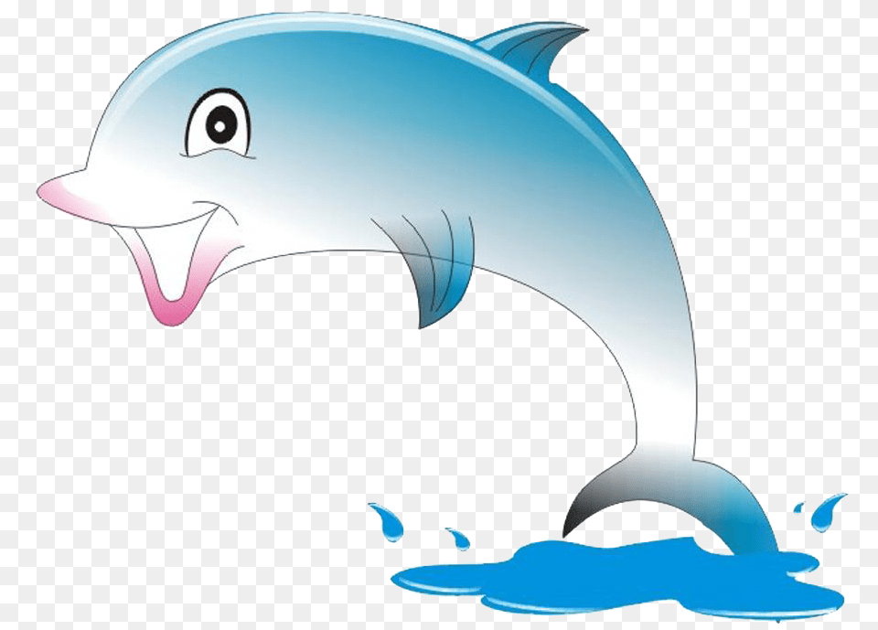 Cartoon Animation Dolphin Transprent Animated Dolphin Images, Animal, Mammal, Sea Life Free Png