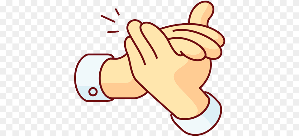 Cartoon Applause Gesture Transprent Download Clapping Cartoon, Body Part, Finger, Hand, Person Free Png