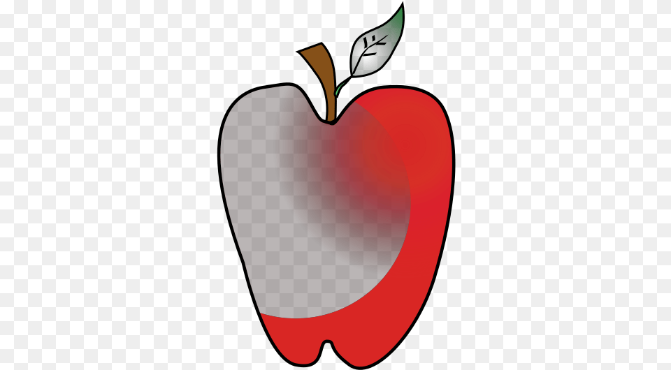 Cartoon Apple Svg Vector Clip Art Svg Clipart Apple, Food, Fruit, Plant, Produce Png