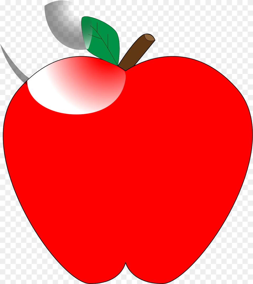 Cartoon Apple Svg Vector Clip Art Svg Clipart London Underground, Plant, Produce, Fruit, Food Free Transparent Png