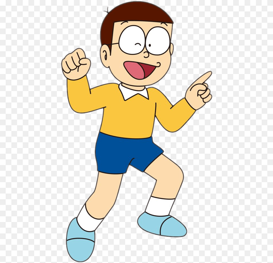 Cartoon Arm Nobita, Baby, Person, Face, Head Free Png
