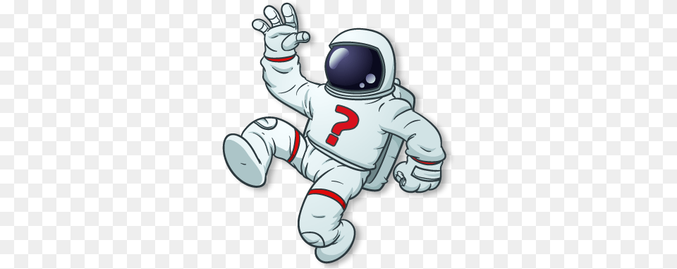 Cartoon Astronaut, Smoke Pipe Free Png
