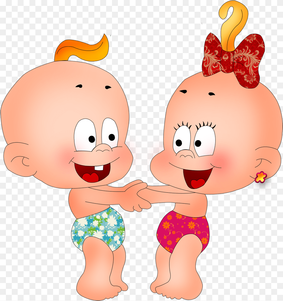 Cartoon Baby And Couple, Person Png