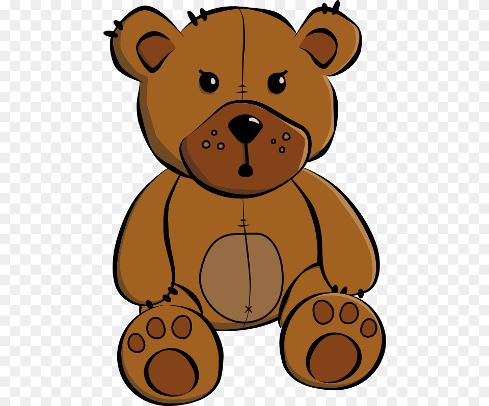 Cartoon Baby Bear Clip Art, Teddy Bear, Toy, Face, Head Free Transparent Png