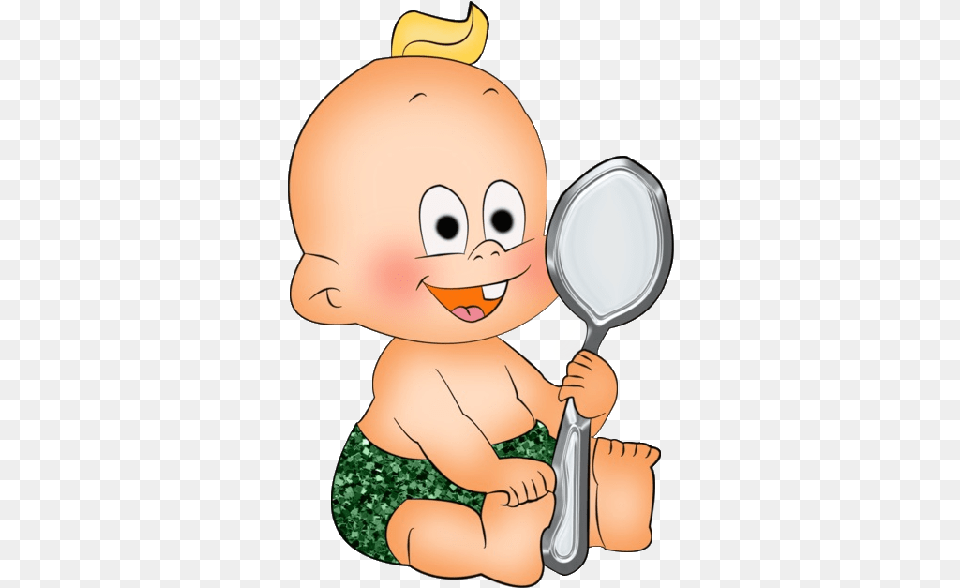 Cartoon Baby Boy Clipart Background Funny Baby Clipart, Cutlery, Fork, Spoon, Person Free Png Download