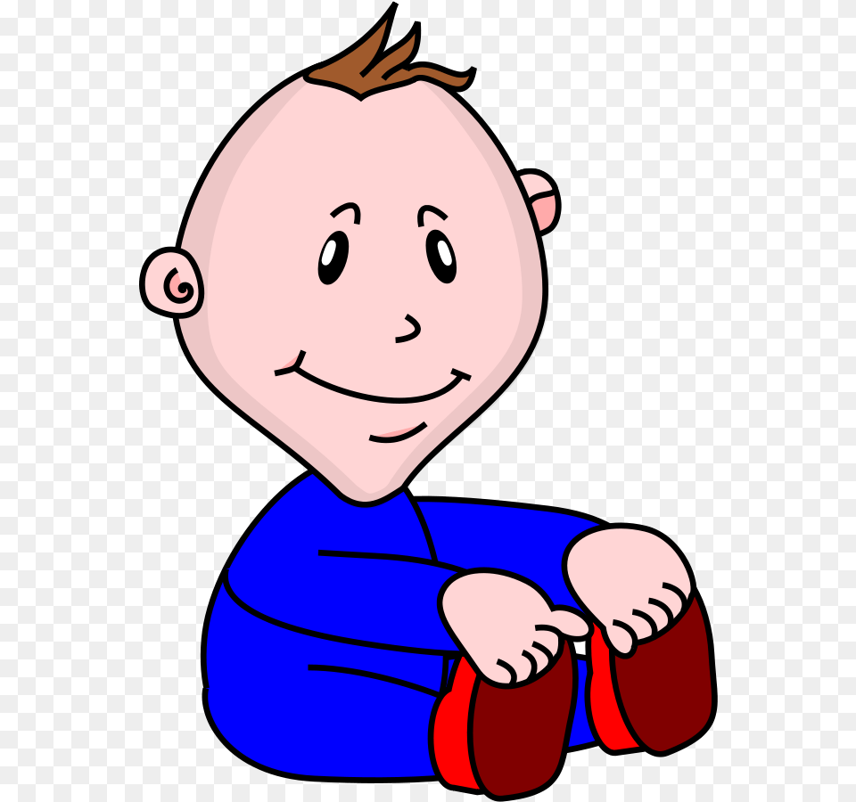 Cartoon Baby Boy Clipart Vector Clip Art Online Royalty, Person, Face, Head Png