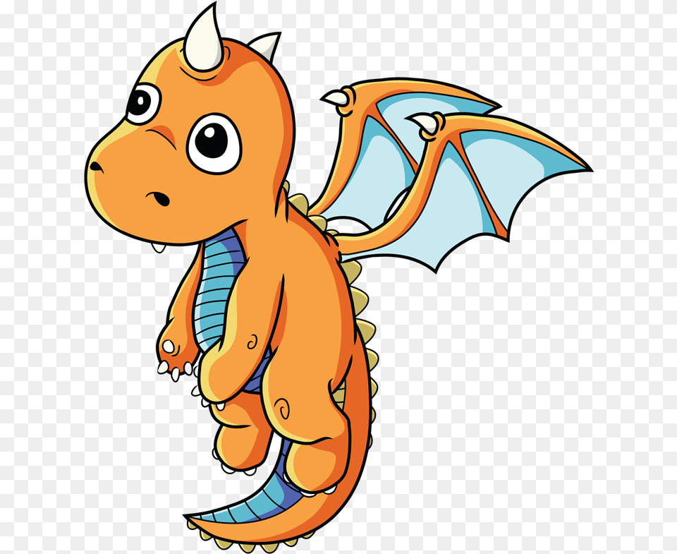 Cartoon Baby Dragon Transparent Image Clipart Cute Dragon Clipart, Face, Head, Person Free Png Download