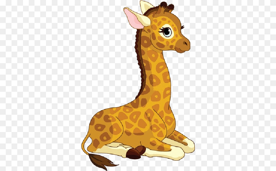 Cartoon Baby Giraffe Klejonka Clip Art Cartoon Cute Baby Giraffe, Animal, Deer, Mammal, Wildlife Free Transparent Png